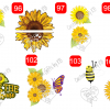 Autism Sunflower Design WaterSlide ~ Mason Jar Sunflowers Water Slide - Image 2