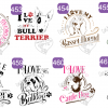 Assortment of I Love my Dog Designs - Image 5