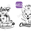 Assortment of I Love my Dog Designs - Image 12