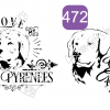 Assortment of I Love my Dog Designs - Image 17