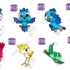 Cute Blue Macaw Bird Sticker ~ Cute Birds Designs - Image 8