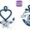 All Aboard Anchor ~ Flowery Anchor Design - Image 6