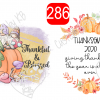 Thankful and Blessed Gnomes Sticker or Waterslide ~ Year Almost Over Water Slide or Sticker - Image 7