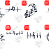 Swivel Music Notes Sticker ~ Music Note in Heart Water Slide or Sticker - Image 2