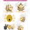 1″ – 2.5″ Honey Bee Stickers ~ Cute Bee Sticker Sheet