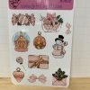 Pink Christmas Planner Sticker ~ Big eye Santa Sticker ~ Yellow Christmas Gnome ~ Red Gnomes Stickers - Image 10