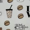 Wedding Stickers ~ Love Coffee Sticker ~ Yellow Flower Animals ~ Smiley Face Sweets Stickers - Image 7