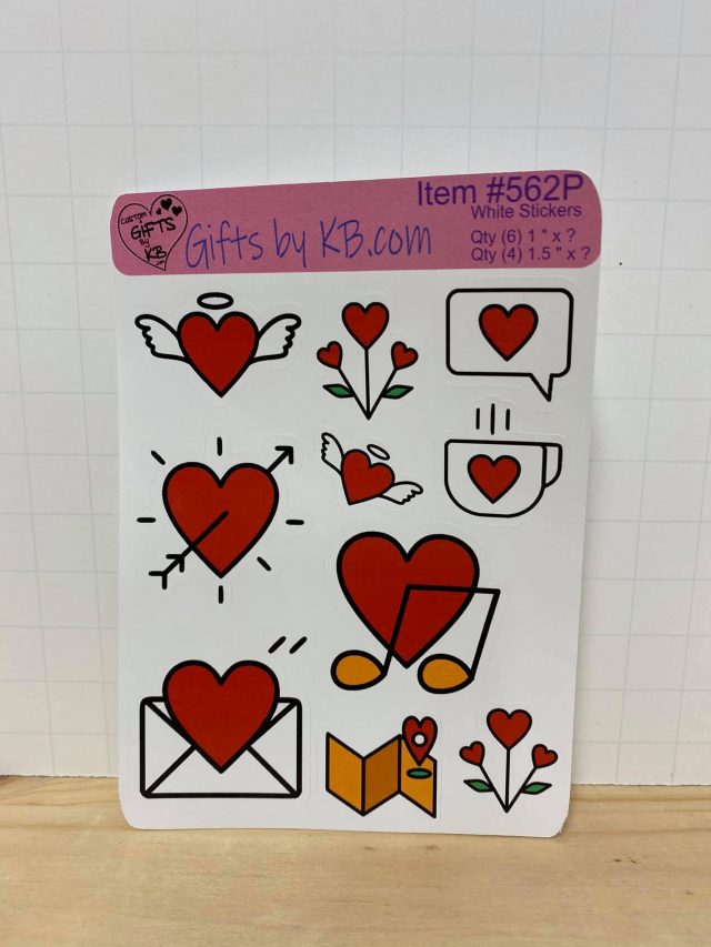 1" - 1'.5" Stickers ~ Love Mobile icons Sticker ~ Sugar Skull Sticker ~ Messy bun Skull ~ Love Notes planner Sticker