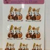 Gnome Happy Fall Blessed Sticker Planner Sheet - Image 4