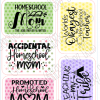 2" HomeSchool Mama Sticker | Home School Stickers | Accidental Homeschool Mom - Image 2