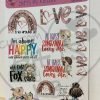 2" Love Mix Sticker Sheet - Oh for Fox Sake - Some Bunny Loves Me - Cute Stickers - Image 4